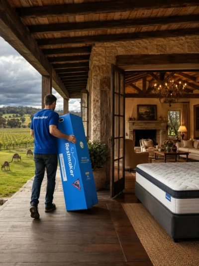 best mattress in a box Australia purchased at Restmaker.au in 2571 Picton,NSW,Australia